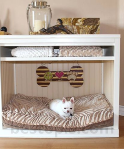 Pet Bed Under Desk