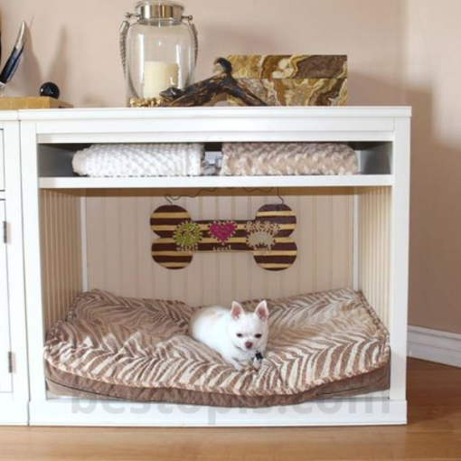 Pet Bed Under Desk