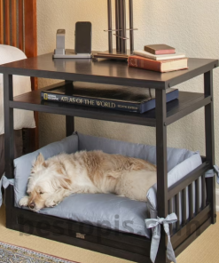 Pet Bed Under Desk