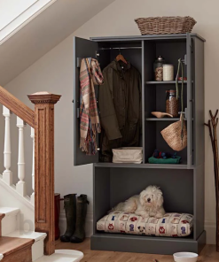 Wardrobe with Built-in Pet Bed