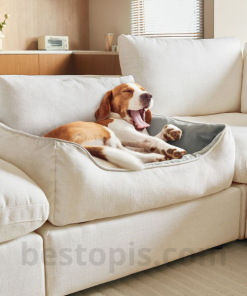 Sofa with Built-in Pet Bed