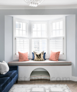 Bench with Integrated Pet Bed