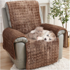 Armchair with Pet Resting Area on the Armrest