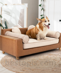 Sofa with Built-in Pet Bed