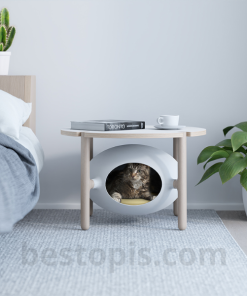 Vanity Table with Pet Bed