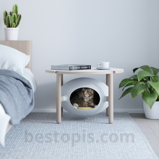 Vanity Table with Pet Bed